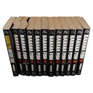バナナフィッシュ Banana Fish Vol. 1-11 + Another Story Complete Tankōbon Set VG